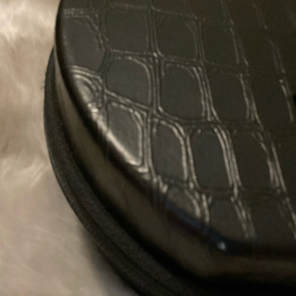 Calpak Black Croc-Embossed Circle Bag - Picture 2 of 4